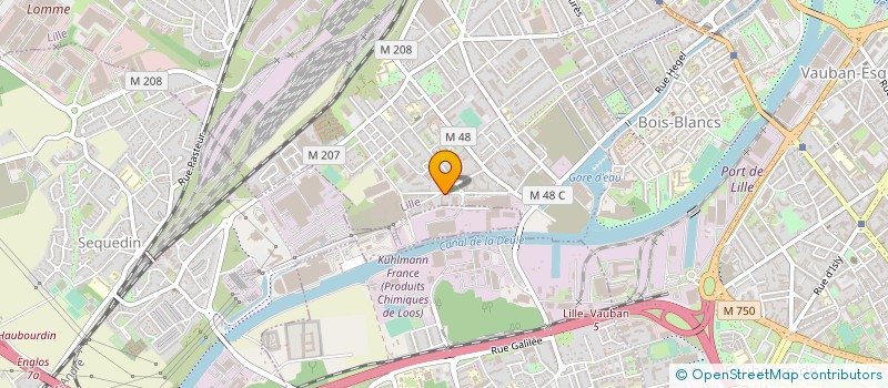 localisation de l'entreprise L.K SERVICES à LILLE