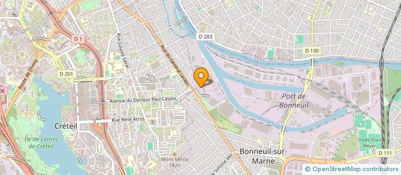 localisation de l'entreprise L&K STUDIOS à CRETEIL