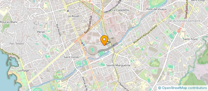 localisation de l'entreprise L-KAM 1  MARSEILLE