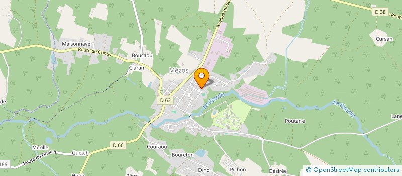 localisation de l'entreprise L KITE à MEZOS