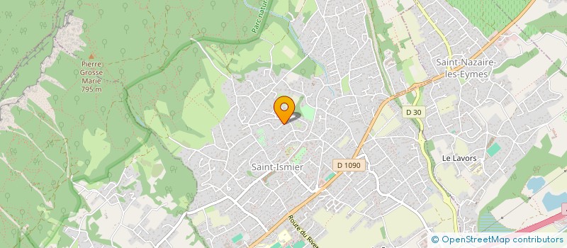 localisation de l'entreprise L&L  SAINT-ISMIER