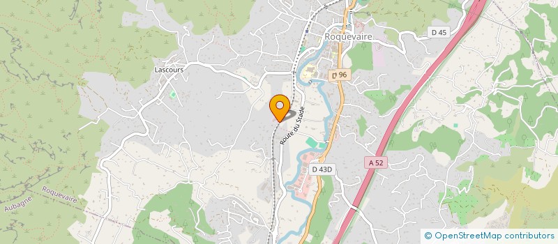 localisation de l'entreprise L&L  ROQUEVAIRE