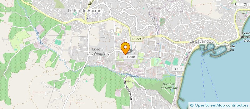 localisation de l'entreprise L & L à BORMES-LES-MIMOSAS