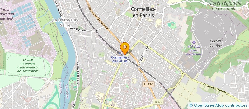 localisation de l'entreprise L&L à CORMEILLES-EN-PARISIS