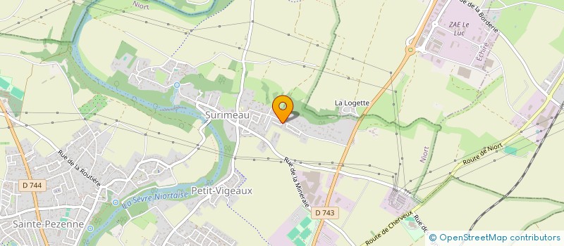 localisation de l'entreprise L&L  NIORT