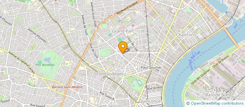localisation de l'entreprise L L C à BORDEAUX