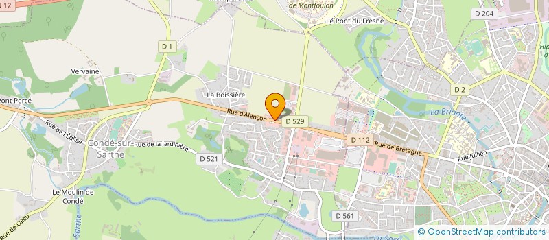 localisation de l'entreprise L L C à CONDE-SUR-SARTHE
