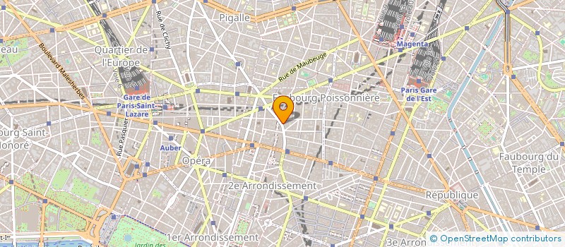 localisation de l'entreprise L&L COURTAGE  PARIS