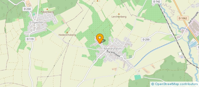 localisation de l'entreprise L&L ELEC  MIETESHEIM