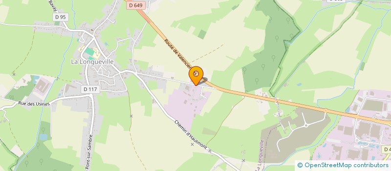 localisation de l'entreprise L.L. FINANCES  LA LONGUEVILLE