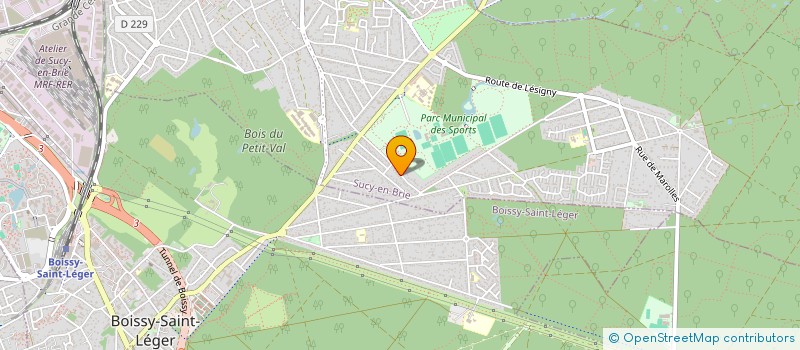 localisation de l'entreprise L.L.G.  MAROLLES-EN-BRIE