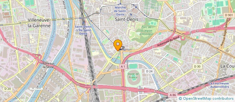 localisation de l'entreprise L-L-G CARDIO à SAINT-DENIS