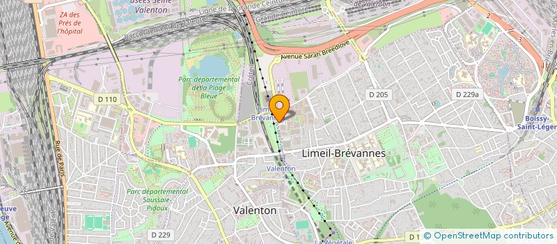 localisation de l'entreprise L & L HOLDING  LIMEIL-BREVANNES