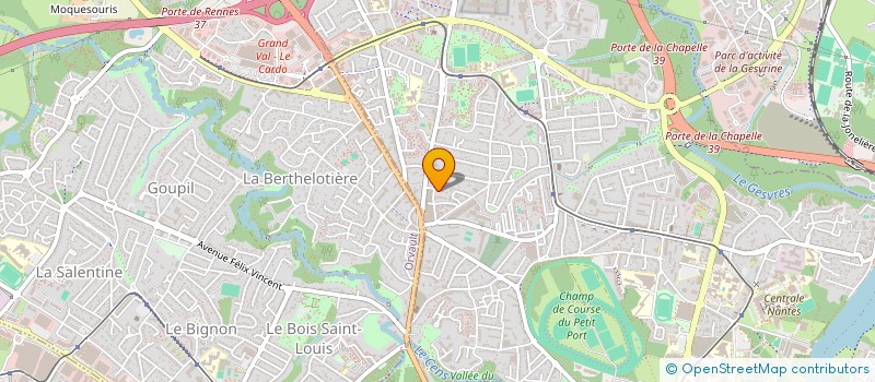 localisation de l'entreprise L&L IMMO à NANTES