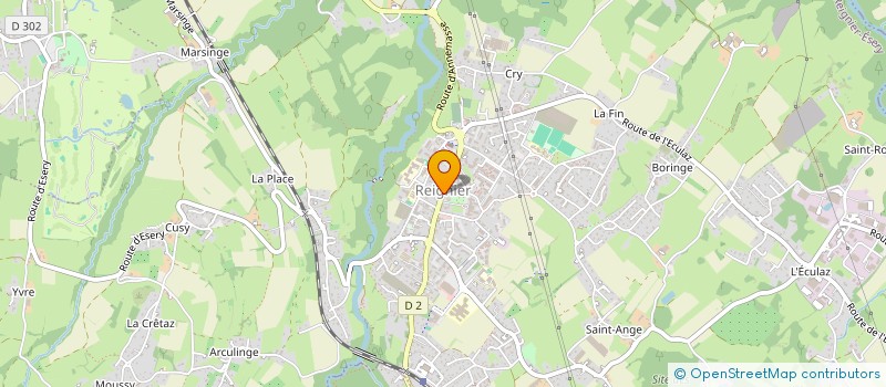 localisation de l'entreprise L&L IMMOBILIER à REIGNIER-ESERY