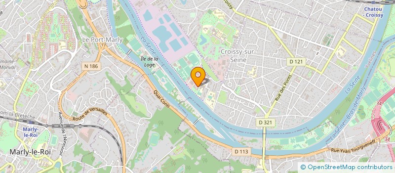 localisation de l'entreprise L & L INVEST à CROISSY-SUR-SEINE