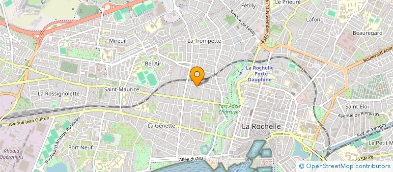 localisation de l'entreprise L&L INVEST  LA ROCHELLE