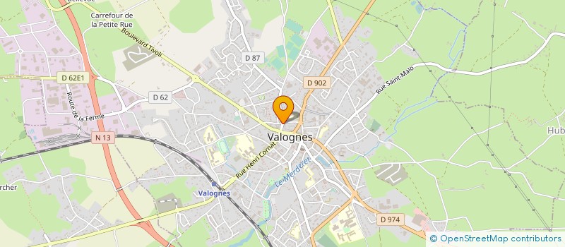 localisation de l'entreprise L.L.M. à VALOGNES