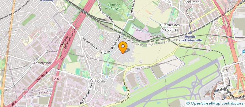 localisation de l'entreprise L.L.M..  MARCOUSSIS