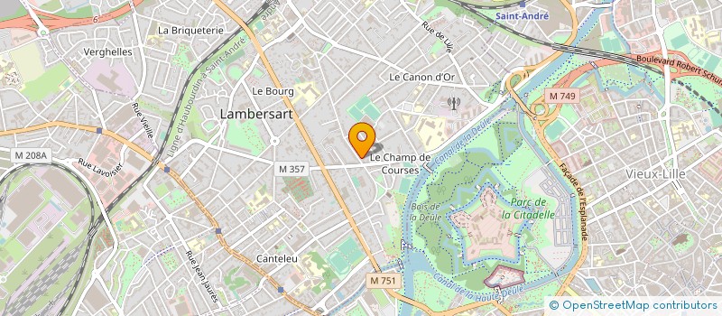 localisation de l'entreprise L.L.P.G INVEST  LAMBERSART