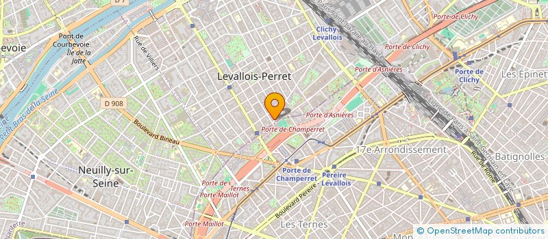 localisation de l'entreprise L&L PARTNER à LEVALLOIS-PERRET