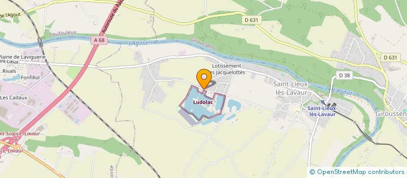 localisation de l'entreprise L&L RENOV  SAINT-LIEUX-LES-LAVAUR