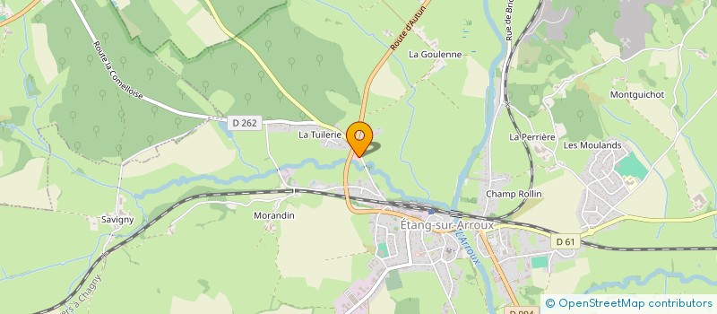 localisation de l'entreprise L.L.V.J  ETANG-SUR-ARROUX