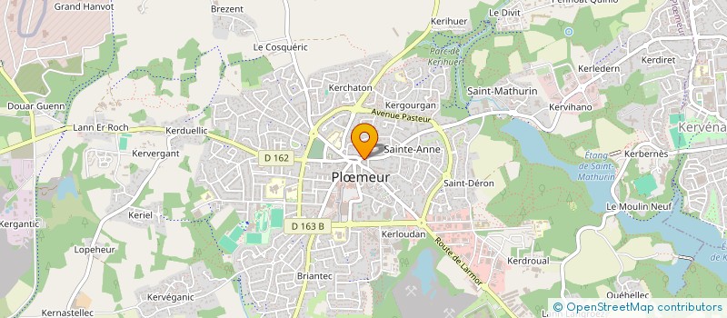 localisation de l'entreprise L'LEGITIME  PLOEMEUR