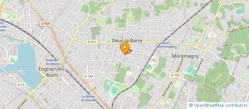 localisation de l'entreprise L&LTC  DEUIL-LA-BARRE