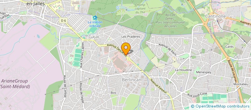 localisation de l'entreprise L & LUI  SAINT-MEDARD-EN-JALLES