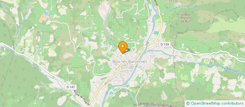 localisation de l'entreprise L.M à BUIS-LES-BARONNIES