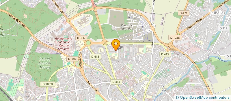 localisation de l'entreprise L M à MELUN