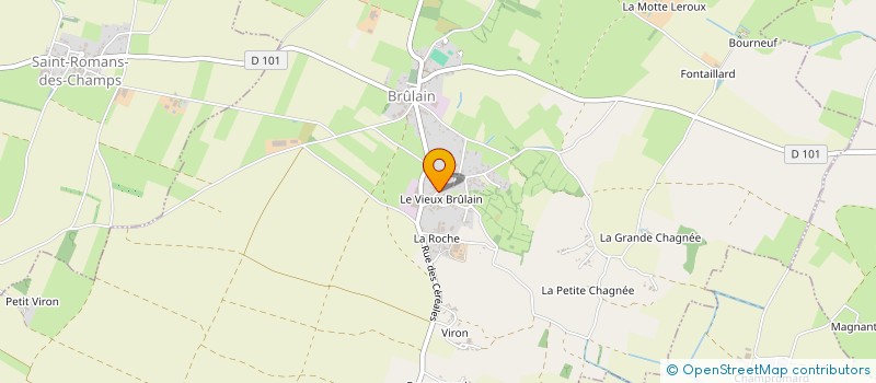 localisation de l'entreprise L & M  BRULAIN