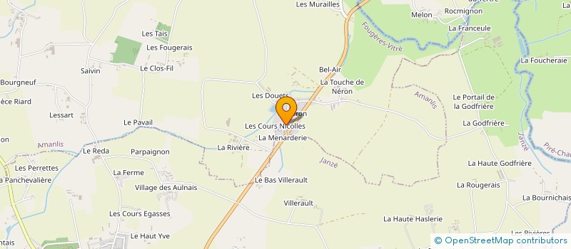 localisation de l'entreprise L&M  AMANLIS