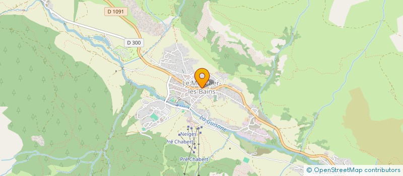 localisation de l'entreprise L'M à LE MONETIER-LES-BAINS