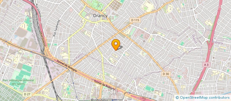 localisation de l'entreprise L.M.A. à DRANCY