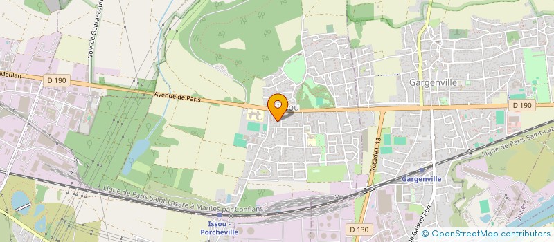 localisation de l'entreprise L.M.A. à ISSOU