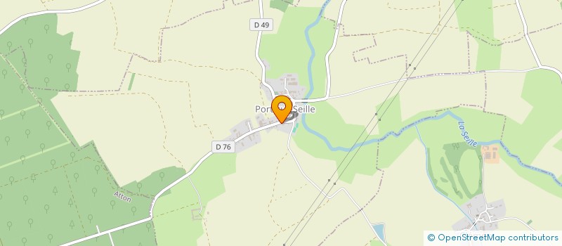 localisation de l'entreprise L.M.A.  PORT-SUR-SEILLE