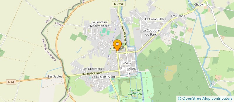 localisation de l'entreprise L M B  RICHELIEU