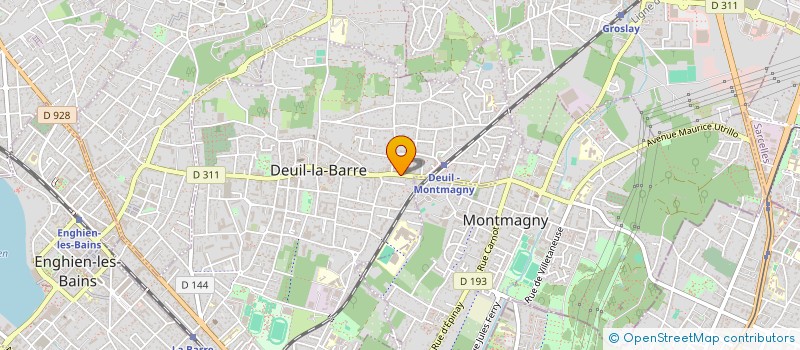 localisation de l'entreprise L M B  DEUIL-LA-BARRE