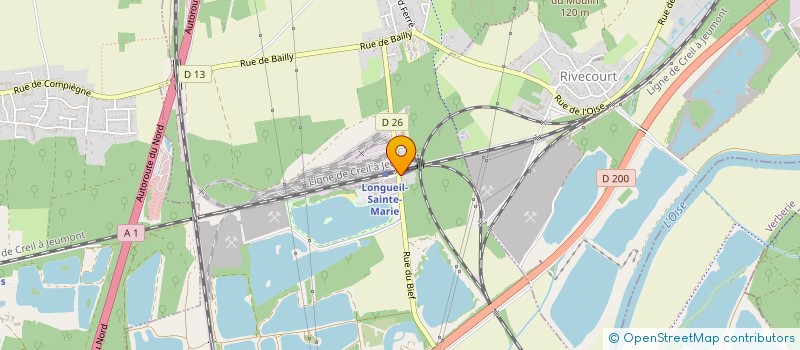 localisation de l'entreprise L.M.B.M  LONGUEIL-SAINTE-MARIE