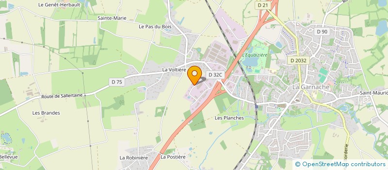 localisation de l'entreprise L.M.B.M INVEST à LA GARNACHE