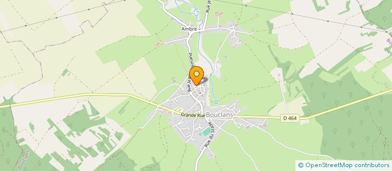 localisation de l'entreprise L-M-B TOITURE  BOUCLANS