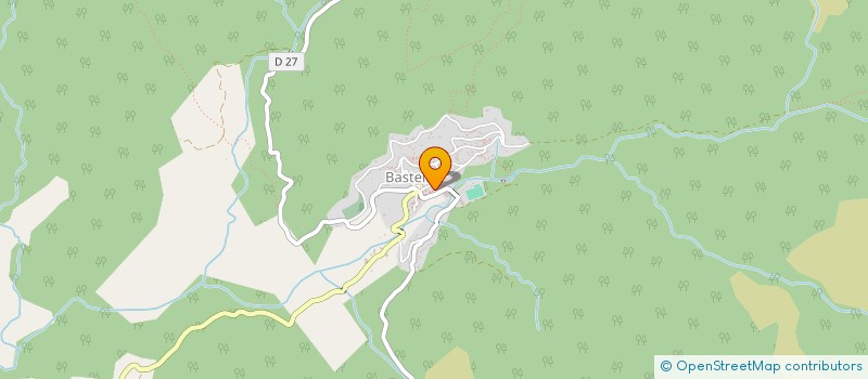 localisation de l'entreprise L.M.B U BARACONE à BASTELICA