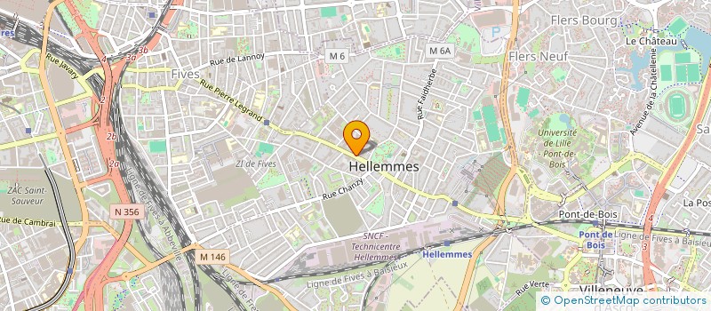 localisation de l'entreprise L'M BARBER  LILLE