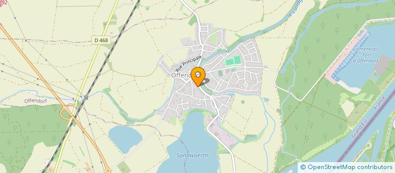 localisation de l'entreprise L&M BOULANGERIE PATISSERIE  OFFENDORF