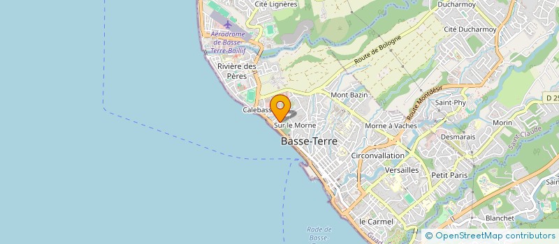 localisation de l'entreprise L'M BOUTIQUE à BASSE-TERRE