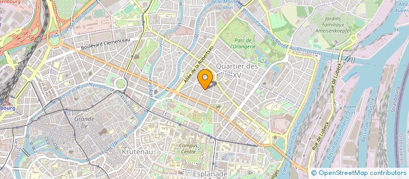 localisation de l'entreprise L.M.C. CONSEIL à STRASBOURG
