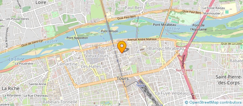 localisation de l'entreprise L M C G  TOURS