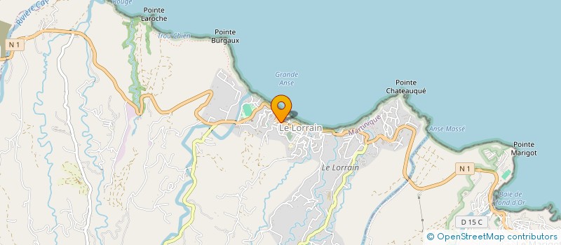 localisation de l'entreprise L&M CARAIBES à LE LORRAIN